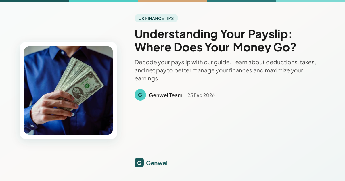 Understanding Your Payslip: Where Does Your Money Go? | Genwel Blog ...